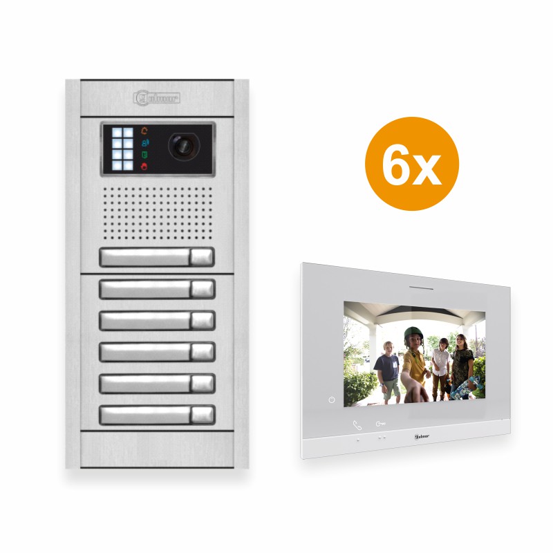 SET6-NEXA-AL-VIDEO-7 – Video set G2+ pre 6 bytov, monitor 7"