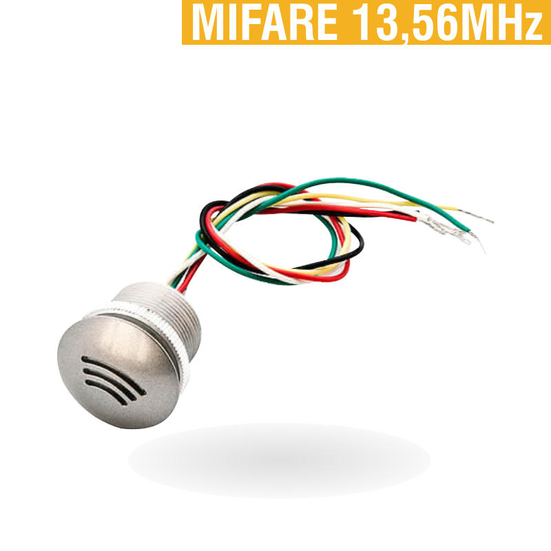 AS-Č-MF-MIFARE – RFID čítačka MIFARE 13,56 MHz, zápustná